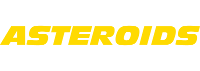 Asteroids logo for GameBoy